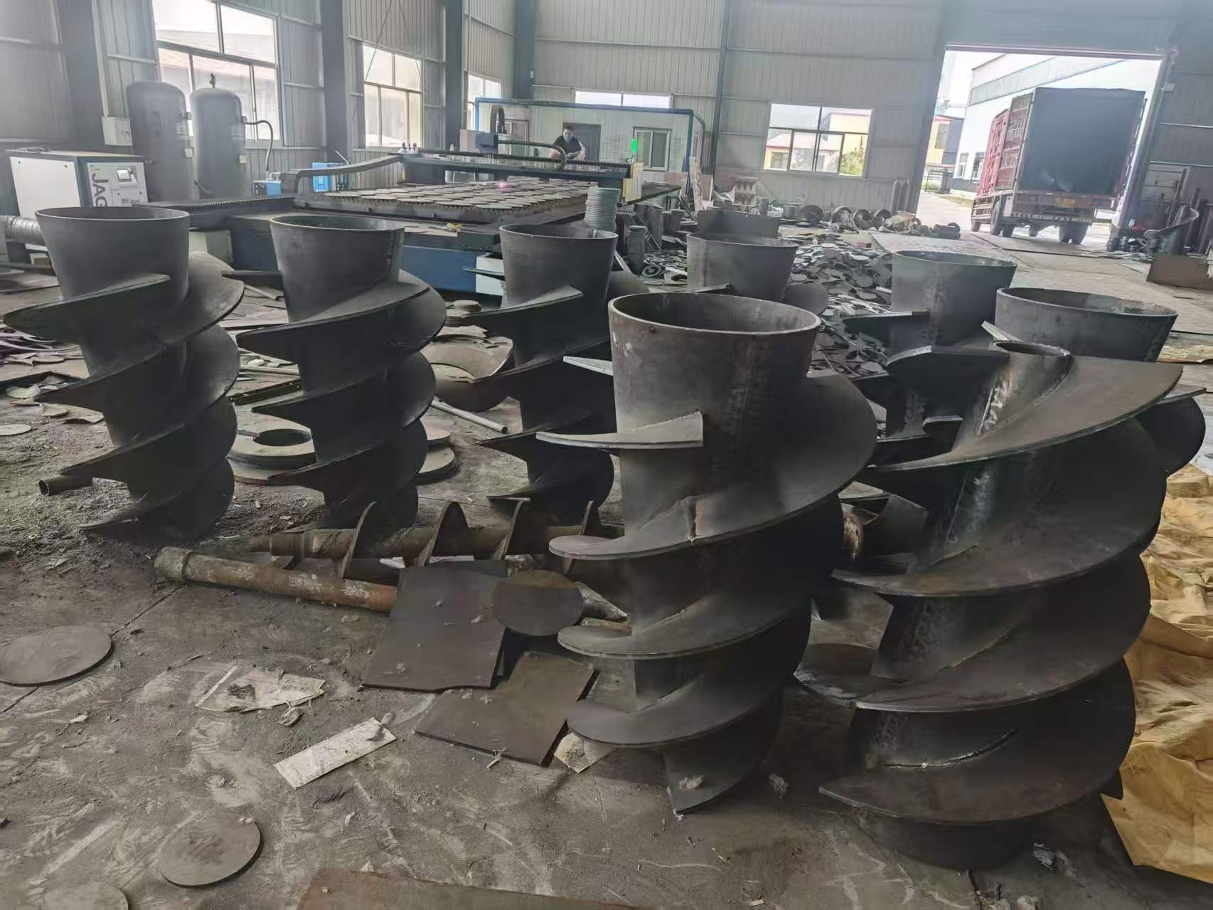 铁岭市蛟龙叶片无轴螺旋输送机 - 方案